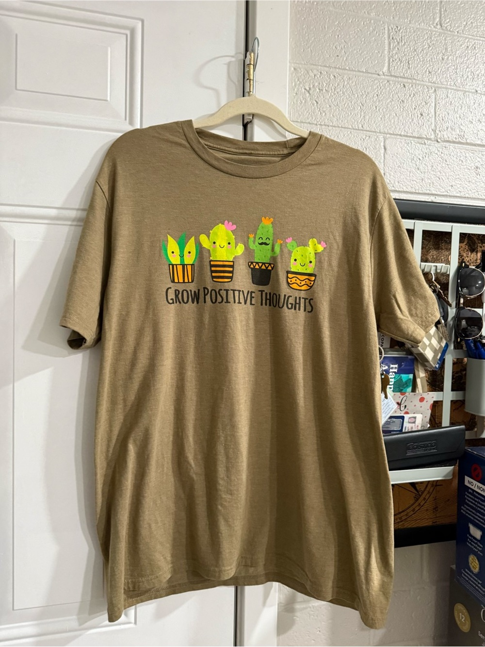 Banner Health Grow Positive Thoughts Graphic Tee - Brown